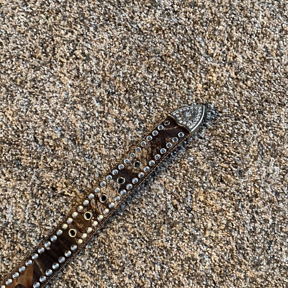 Blazin Roxx Camouflage bling belt - Picture 5 of 9